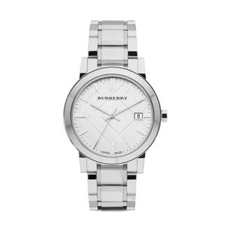 Burberry The City Watch - unisex - Accessoires - Grijs - Maat: ONE Size