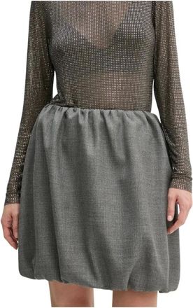 Birgitte Herskind Falda Mini Evans - Skirts - Mujer - Gris - S