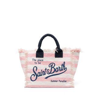 MC2 Saint Barth Tote Bags, female, Pink, Size: ONE SIZE MC2 Saint Barth Pink