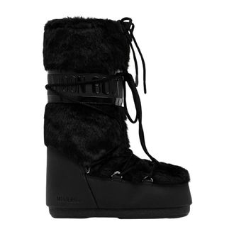 Moon Boot Bota Icon de Pelo Sint&eacute;tico - Shoes - Mujer - Negro - 35 EU