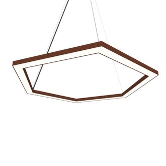 Lumicom Esagono L&aacute;mpara De Techo &Oslash;60 Monocolor Mate