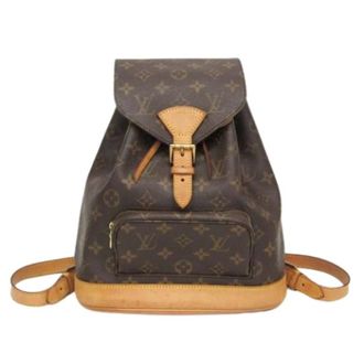 Louis Vuitton Pre-owned Montsouris MM Zaino - - Pre-owned - Donna - Marrone - ONE SIZE