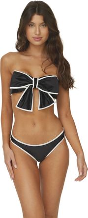 PQ Swim Piped Basic Ruched Bottom In Blue
