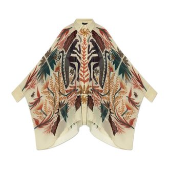 Etro Etro, Shirts, female, Multicolor, Size: 2XS Asymmetrical-cut Shirt