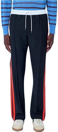 Wales Bonner Energy Broeken - Heren - Sweatpants - Zwart - L - Wol - Broeken