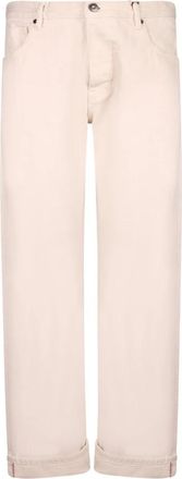 Amaranto Straight Jeans - Heren - Regular Fit Jeans - Wit - M - Jeans
