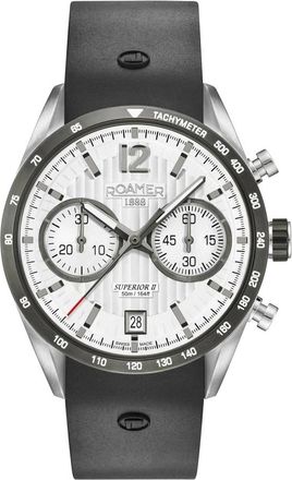 Roamer Superior Chrono II - Heren - Horloges - Grijs - ONE Size - Accessoires