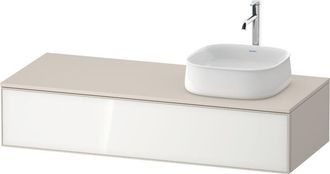 Duravit Lavabo Consola Duravit Zencha, 1300x550mm,1 Extra&iacute;ble, 1