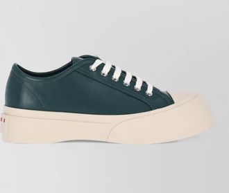 Marni calf leather low-top sneakers