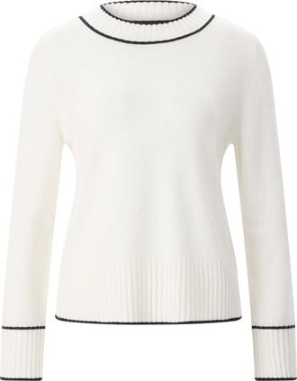 Marc Cain Maglia a girocollo - - Knitwear - Donna - Bianco - XS