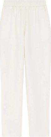 Ami Wide Trousers, female, Beige, Size: S Pant