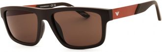 Emporio Armani EA4244U 624373 Matte Brown/Dark Brown