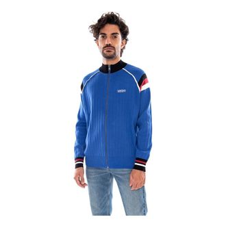 Kaotiko Navy Breeze Jacket - Heren - Truien - Blauw - Maat: S Katoen