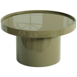 Vente-Unique Tavolino in MDF Cachi laccato - SYBEVA