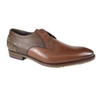 Floris Van Bommel The Stapper Business Schoenen - Heren - Nette schoenen - Bruin - 41 1/2 EU - Leer - Schoenen