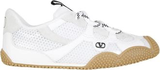 Valentino Amphibia Sneaker - Dames - Sneakers - Wit - 38 EU - Leer - Schoenen