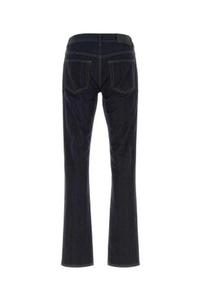 Prada Mens Stretch Denim Jeans F0008 Exterior: Cotton Elastane Pantaloni Trousers
