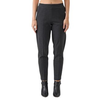 Le Tricot Perugia Slim-fit Trousers, female, Black, M, Pantalone Jersey