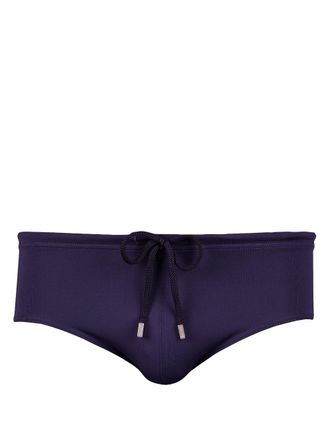 Vilebrequin drawstring-waist swimming trunks - men - Recycled Polyamide/Elastane - S - Blue