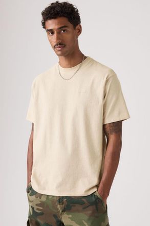 Levi's Red Tab Vintage Tee - Hombre - XL - Crema / Garment Dye Pumice Stone