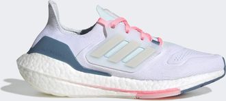 adidas adidas Performance Womens Ultraboost 22 Shoes - White/Blue - Size UK 6.5