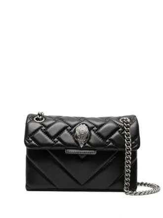 Kurt Geiger Kensington leather shoulder bag - women - Leather/Polyester/Polyurethane - OS - Black