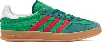 adidas Gazelle Indoor Mexico - unisex - Skateschoenen - Groen - 44 2/3 EU - Leer - Fitness