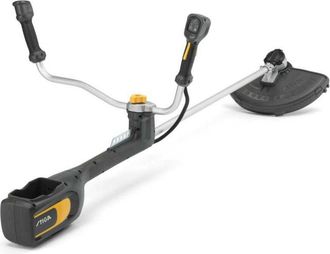 STIGA Sports BC 700e B Decespugliatore a batteria con manico da bicicletta - Batteria 48V 4Ah, motore brushless da 500W, larghezza di taglio 38 cm, doppia