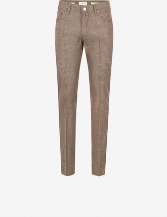 Jacob Cohen Karierte gerade Jeans