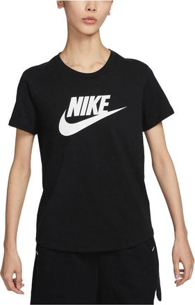 Nike (WMNS) Nike Sportswear Essentials Logo T-shirt Asia Sizing Black White DX7907-010
