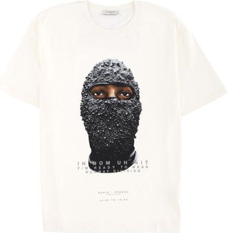 Ih Nom Uh Nit White Graphic Crew Neck T-Shirt