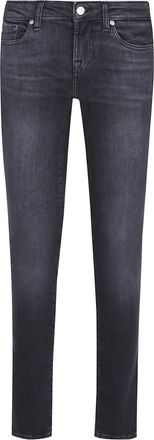 7 For All Mankind Jeans con applicazione logo - Nero