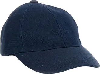 A.P.C. Dark Blue Logo Baseball Cap