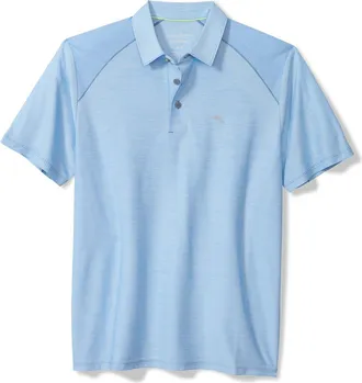 Tommy Bahama Palm Coast Pro Solid Polo in Light Sky at Nordstrom, Size Xx-Large