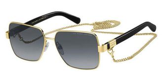 Marc Jacobs MARC 495/S J5G/9O Womens Sunglasses Gold Size 58
