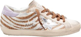 Golden Goose Sneakers, female, Multicolor, Size: 11 US Zebra Loafer Shoes Aw25