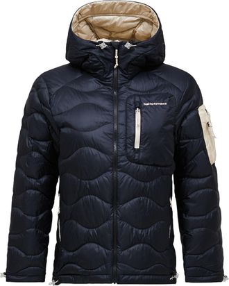 Peak Performance Womens Helium Utility Down Hood Jacket Black XL