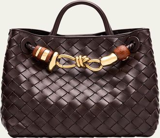 Bottega Veneta Andiamo Small Leather Top-handle Bag