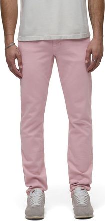 Hudson Blake Slim Straight Leg Jeans in Pale Mauve at Nordstrom, Size 30