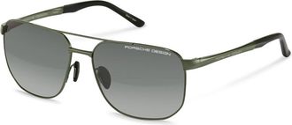 Porsche Design P8984 D226 Mens Sunglasses Green Size 60