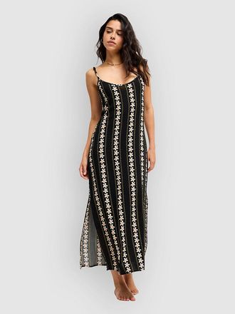Roxy Sunhaze Spell Midi Kleid schwarz