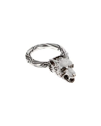Gucci Silver Anger Forest Wolf Ring