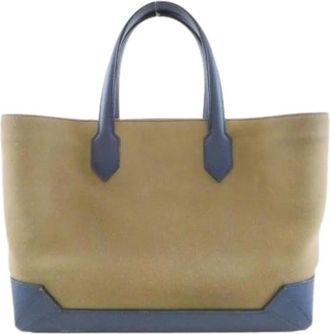 Herm&egrave;s Pre-owned Vintage Tote Bag - Dames - Vintage Shopper - Beige - ONE Size - Leer - Vintage