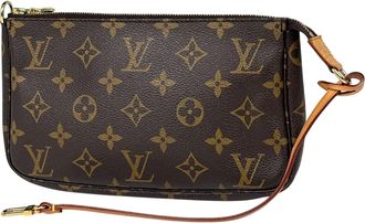 Louis Vuitton Brown Monogram Pochette (Pre-Owned)