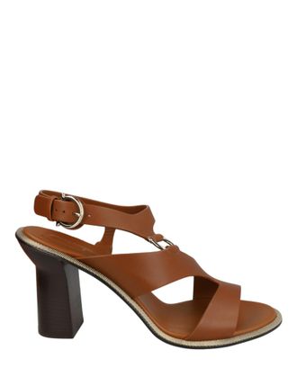 Ferragamo Mapi Leather Sandals