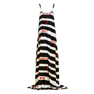 Alessandro Enriquez Maxi Dresses, female, Multicolor, Size: XL Striped Maxi Dress