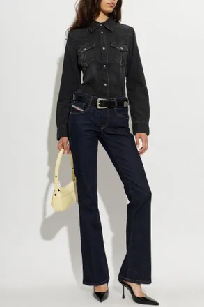 Diesel DE-WAVES Shirt, Womens, Black