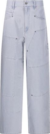Isabel Marant Jeans, Dames, Blauw, S, Katoen, Light Blue Ophra Jeans
