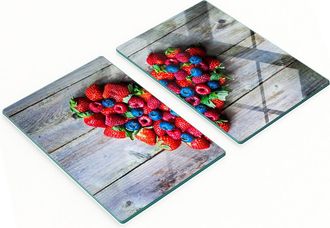 OEM Tablas Decorativas De Vidrio Para Servir Aperitivos Y Frutas En Forma De Coraz&oacute;n, 2x40x52 Cm