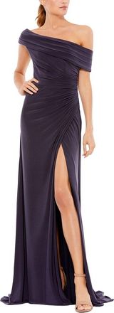 Mac Duggal Foldover Column Gown